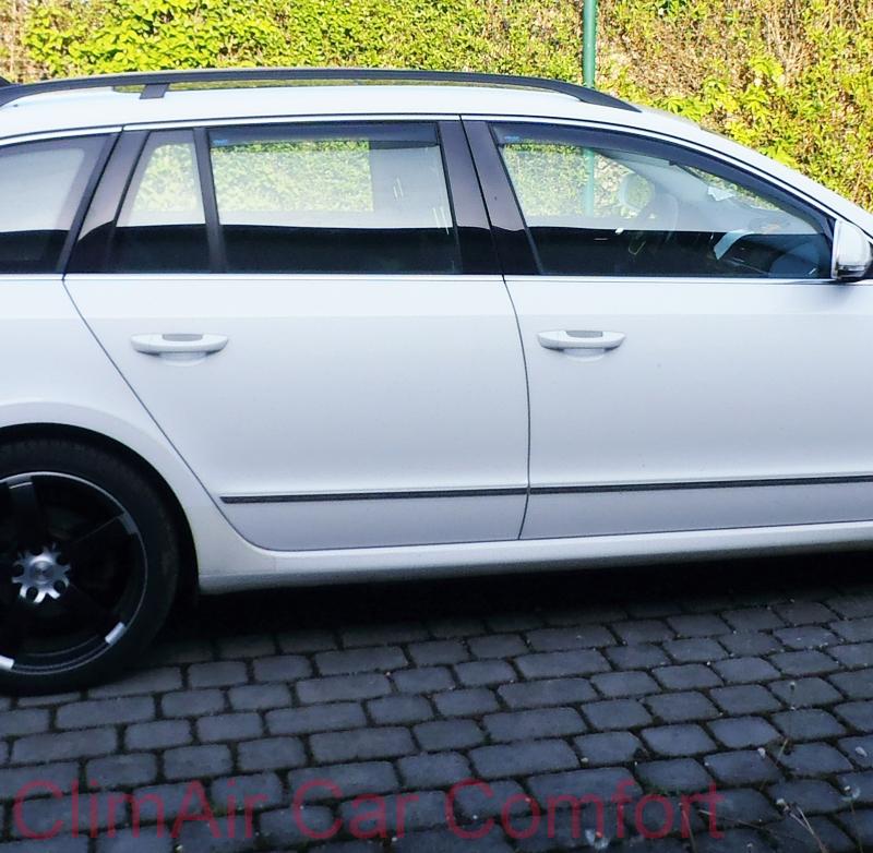kat.č. CLI-PR2-P0259 - Ofuky oken (deflektory) - PŘEDNÍ, VW ID.7, 5-dveř., 2023-